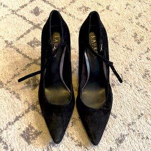 Ralph Lauren black heals